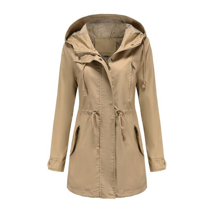 Light & Stylish Women's Summer Jacket with Long Fit – Amira-Brown-S-State of Style