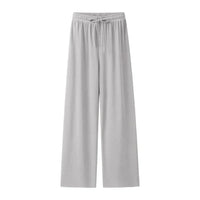 Light summer linen trousers for women – Mira-Gray-L-State of Style