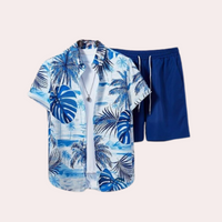 Light Summer Set for Men - Elias-Blue-S-State of Style