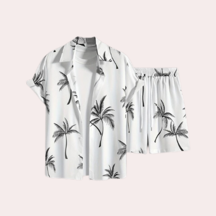 Light Summer Set for Men - Elias-White-S-State of Style