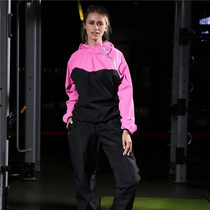 Light Unisex Training Set with Zipper & Hood – Remo-Ladies' Pink-S-State of Style