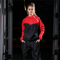 Light Unisex Training Set with Zipper & Hood – Remo-Ladies' Red-S-State of Style