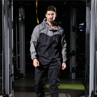 Light Unisex Training Set with Zipper & Hood – Remo-Men's Grey-S-State of Style