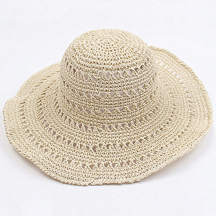 Lightly falling retro flat summer hat – Emma-E-State of Style