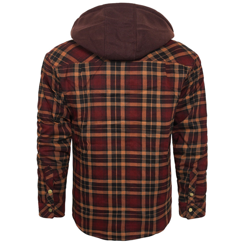 Lightweight Autumn Jacket for Men - Vertex-Dark Orange-S-State of Style