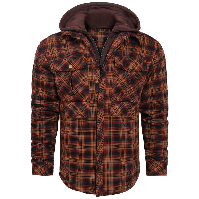 Lightweight Autumn Jacket for Men - Vertex-Dark Orange-S-State of Style