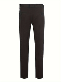 Lightweight Black Business Trousers for Men - Finn-S-State of Style