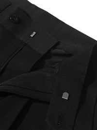 Lightweight Black Business Trousers for Men - Finn-S-State of Style