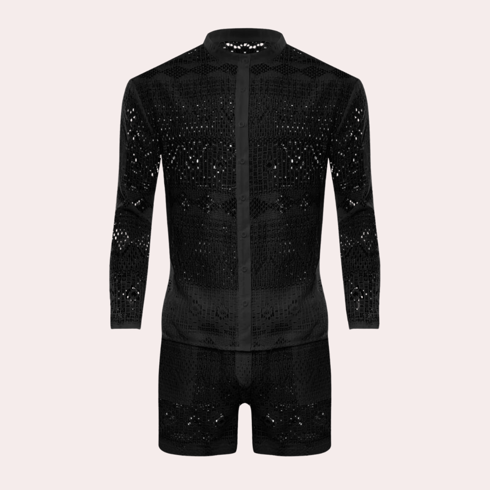 Lightweight Edge Somerset for Men - Cai-Black-S-State of Style