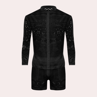 Lightweight Edge Somerset for Men - Cai-Black-S-State of Style