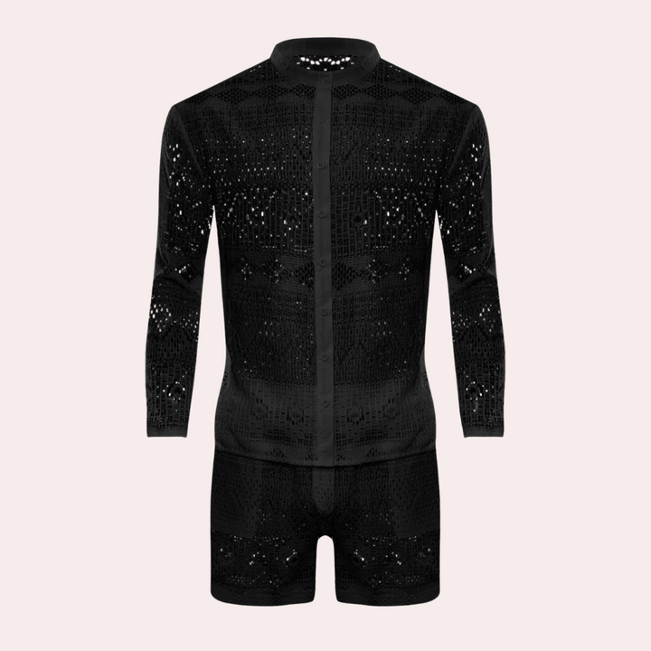 Lightweight Edge Somerset for Men - Cai-Black-S-State of Style