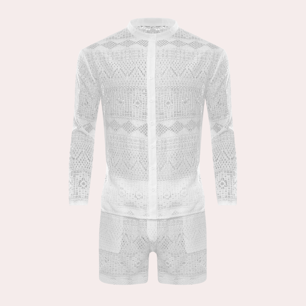 Lightweight Edge Somerset for Men - Cai-White-S-State of Style