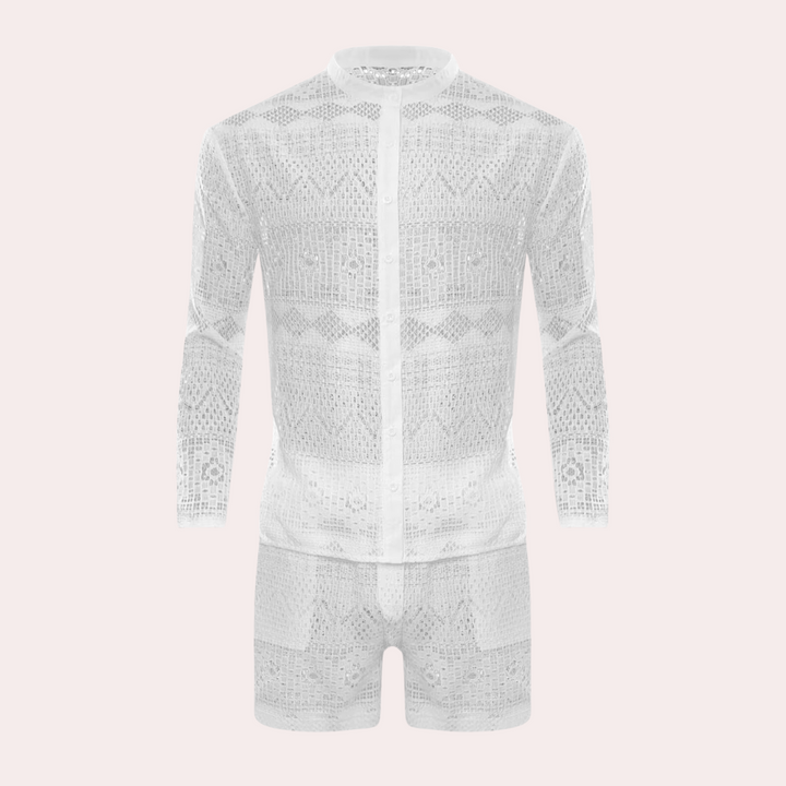 Lightweight Edge Somerset for Men - Cai-White-S-State of Style