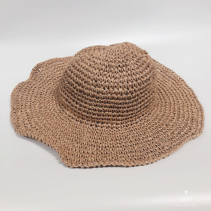 Lightweight, holiday-friendly summer beach hat for women – Debbie-Khaki-State of Style