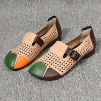 Lightweight Ladies' Sandals with Buckle – Zoë-Beige-3-State of Style