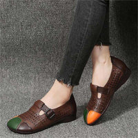 Lightweight Ladies' Sandals with Buckle – Zoë-Beige-3-State of Style