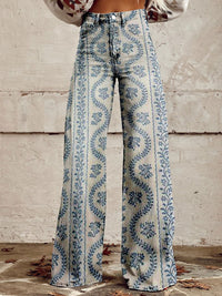 Lightweight Long Ladies Trousers - Lina-Blue-S-State of Style
