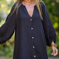 Lightweight Long Summer Dress - Naomi-White-2XS-State of Style