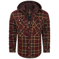 Lightweight Men's Autumn Jacket - Vertex-Dark Orange-S-State of Style