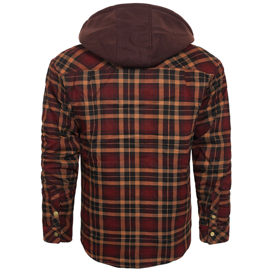 Lightweight Men's Autumn Jacket - Vertex-Dark Orange-S-State of Style