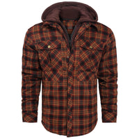 Lightweight Men's Autumn Jacket - Vertex-Dark Orange-S-State of Style