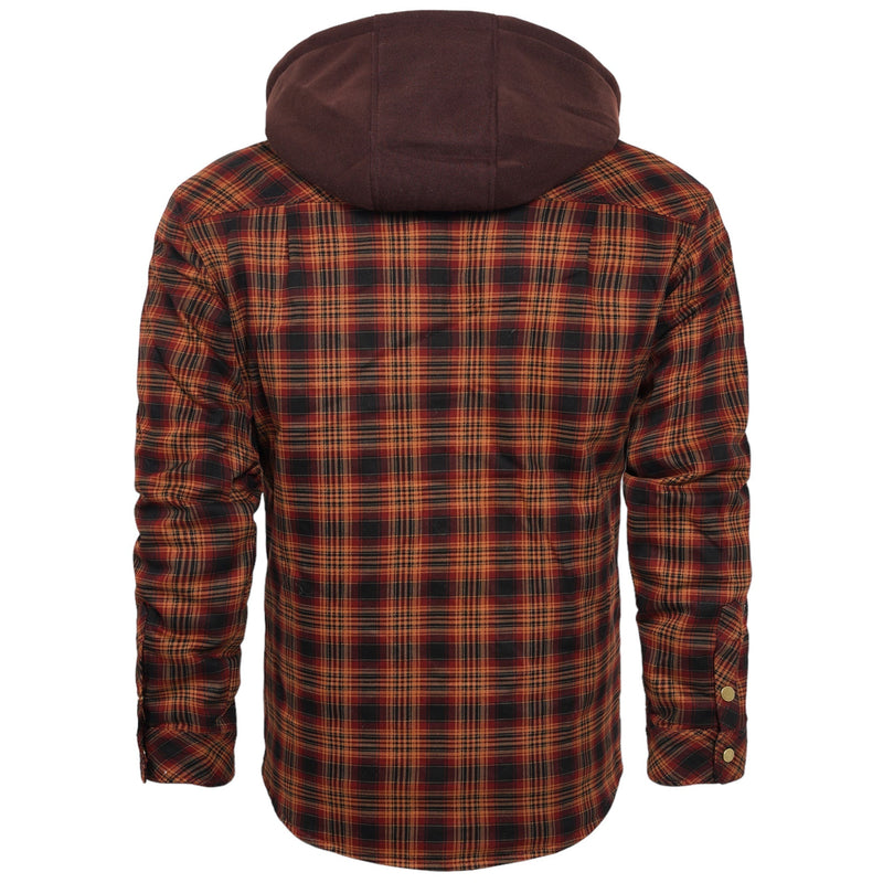 Lightweight Men's Autumn Jacket - Vertex-Dark Orange-S-State of Style