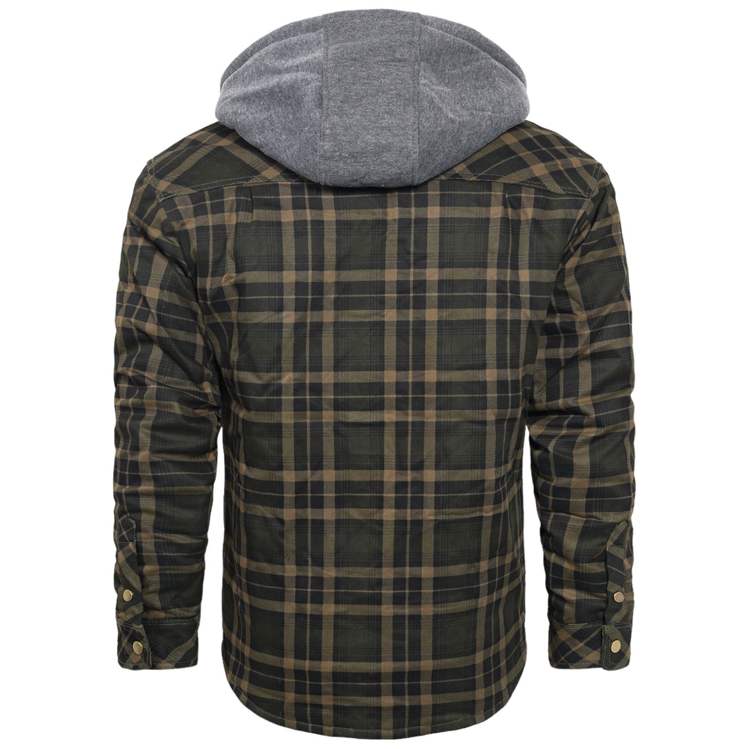 Lightweight Men's Autumn Jacket - Vertex-Dark Orange-S-State of Style