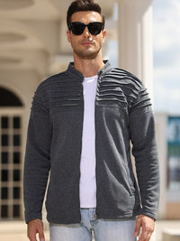 Lightweight Men's Biker Vest for Summer – Ridge-Gray-S-State of Style