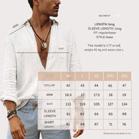 Lightweight Men's Cotton Shirt - Elias-Green-M-State of Style