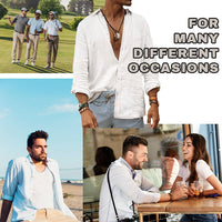 Lightweight Men's Cotton Shirt - Elias-Green-M-State of Style