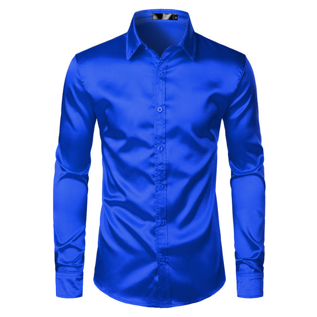 Lightweight Men's Shirt - Lucas-Blue-S-State of Style
