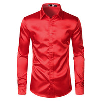 Lightweight Men's Shirt - Lucas-Red-S-State of Style