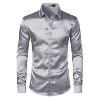 Lightweight Men's Shirt - Lucas-Silver-S-State of Style