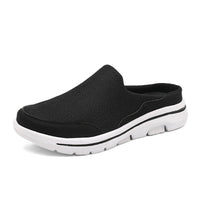 Lightweight Men's Slip-On Slippers with Comfortable Footbed - Lucas-Black-3.0-State of Style