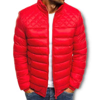 Lightweight Men's Summer Jacket with Sporty Cut – Boaz-Red-S-State of Style