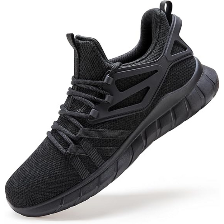 Lightweight Mesh Women's Hiking Sneakers - Georgia-Black-3.5-State of Style