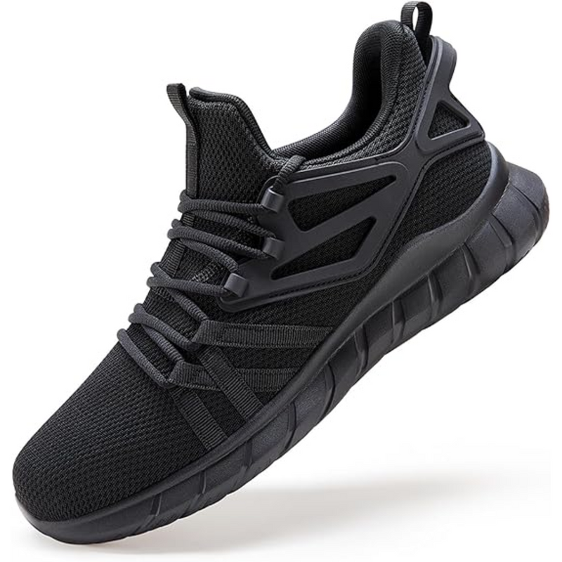 Lightweight Mesh Women's Hiking Sneakers - Georgia-Black-3.5-State of Style