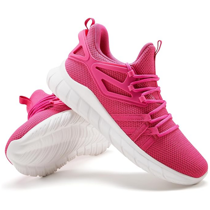 Lightweight Mesh Women's Hiking Sneakers - Georgia-Black-3.5-State of Style