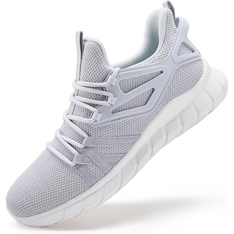 Lightweight Mesh Women's Hiking Sneakers - Georgia-Light grey-3.5-State of Style