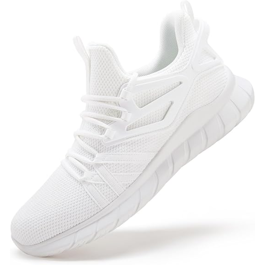 Lightweight Mesh Women's Hiking Sneakers - Georgia-White-3.5-State of Style