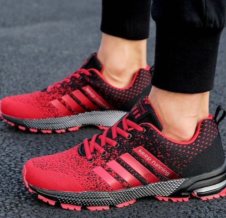 Lightweight Orthopaedic Sneakers - AeroFlex-Blue-3.5-State of Style