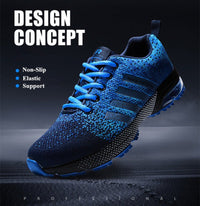 Lightweight Orthopaedic Sneakers - AeroFlex-Blue-3.5-State of Style