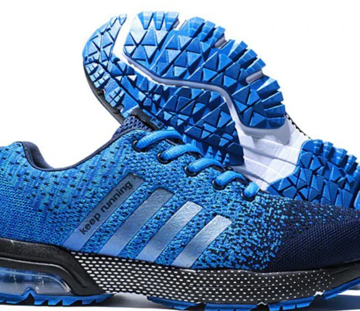 Lightweight Orthopaedic Sneakers - AeroFlex-Blue-3.5-State of Style