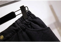 Lightweight Plus Size Denim Shorts | Ultimate Summer Comfort-Black-5XL-State of Style