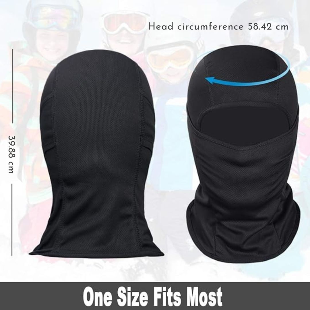 Lightweight Ski Mask with UV Protection - AlpineShield-Black-State of Style