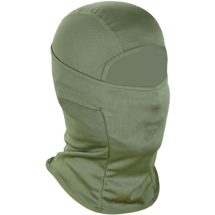 Lightweight Ski Mask with UV Protection - AlpineShield-Green-State of Style