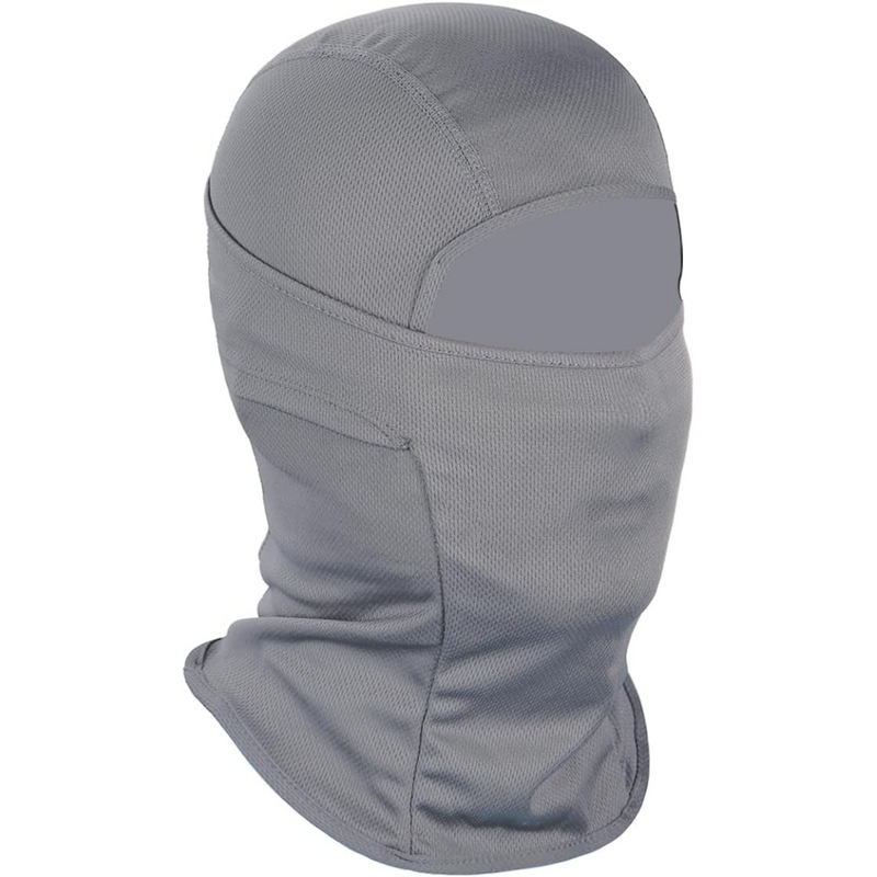 Lightweight Ski Mask with UV Protection - AlpineShield-Grey-State of Style