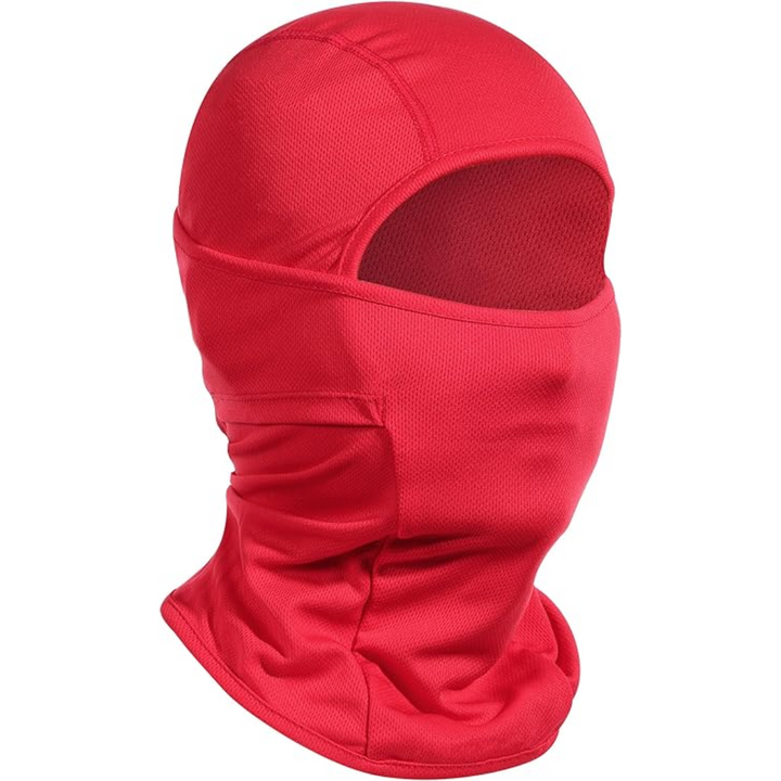 Lightweight Ski Mask with UV Protection - AlpineShield-Red-State of Style