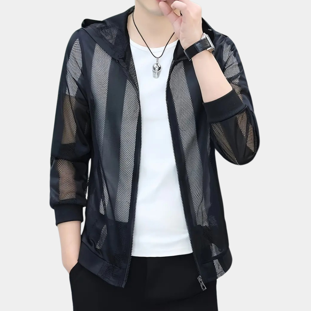 Lightweight Summer Jacket with Hood for Men - Vince-S-State of Style