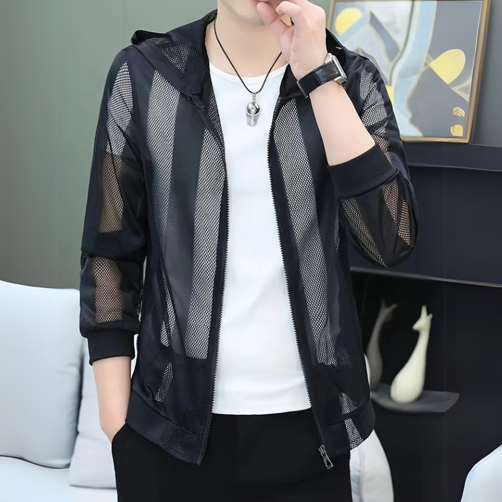 Lightweight Summer Jacket with Hood for Men - Vince-S-State of Style